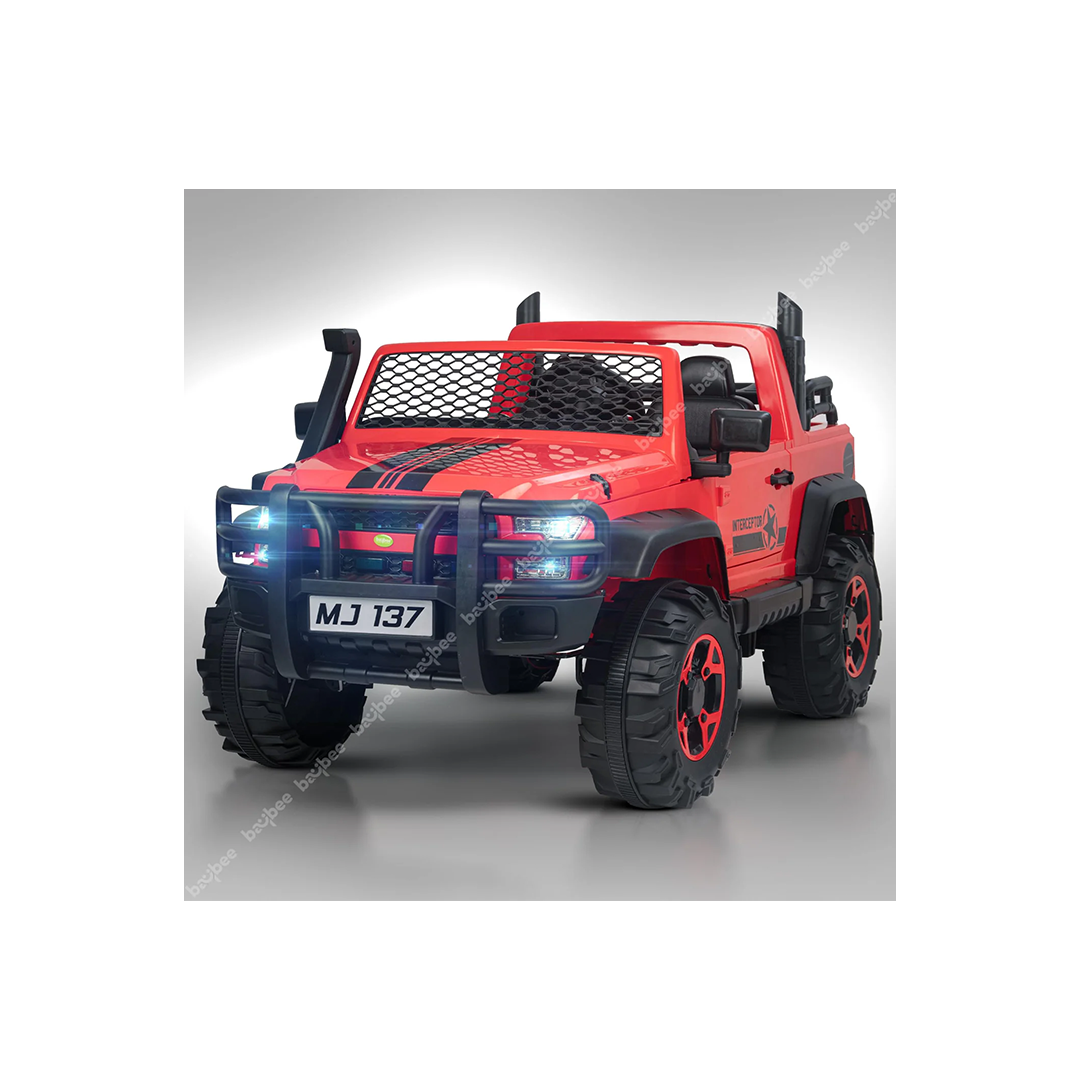 Baybee Rampage Rechargeable Battery Operated Jeep for Kids, Ride on Toy Kids Car with Bluetooth