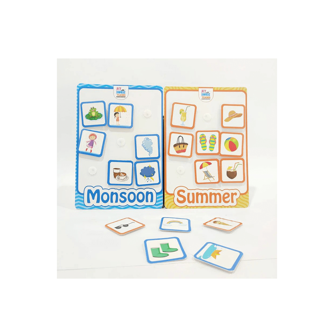 My House Teacher Toys My House Teacher Seasons Fun Learning Activity Pack (2-5 Years)