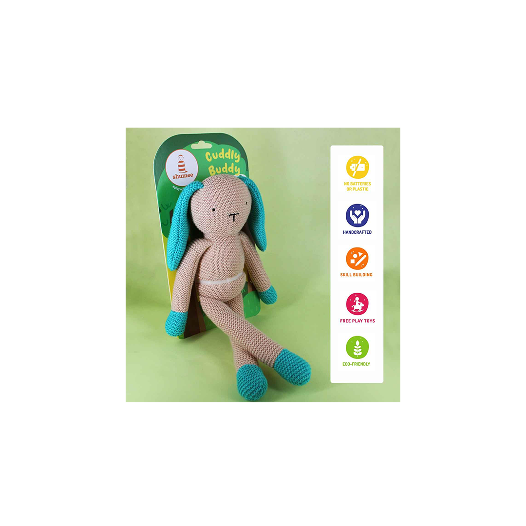 Shumee Soft Plush Knitted Oreo Cuddly Toy (1 Years+) - The Magic Lamps