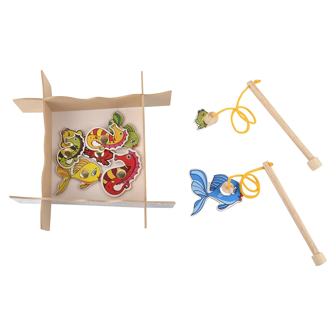 Skillofun Wooden Fishing Challenge - The Magic Lamps