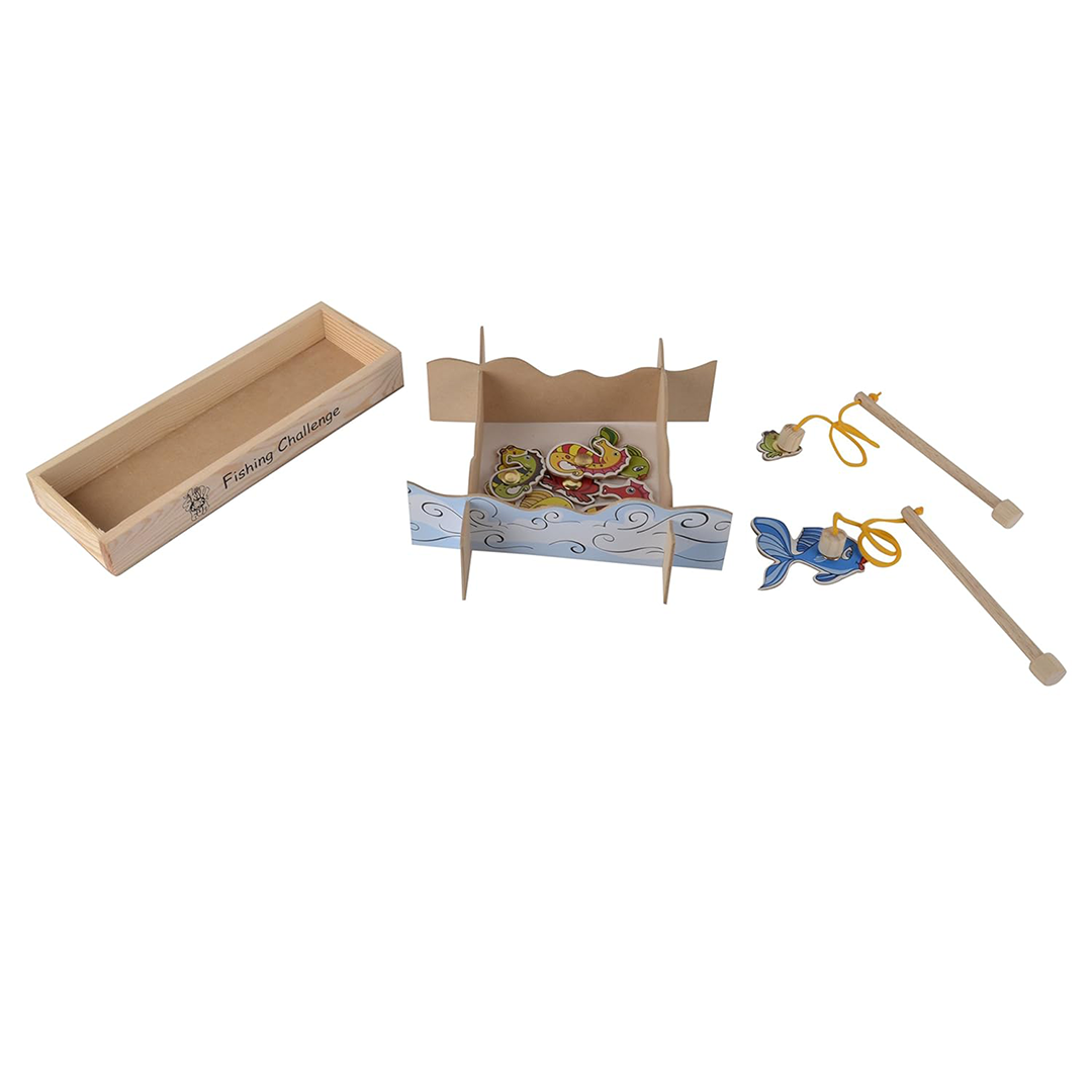Skillofun Wooden Fishing Challenge - The Magic Lamps