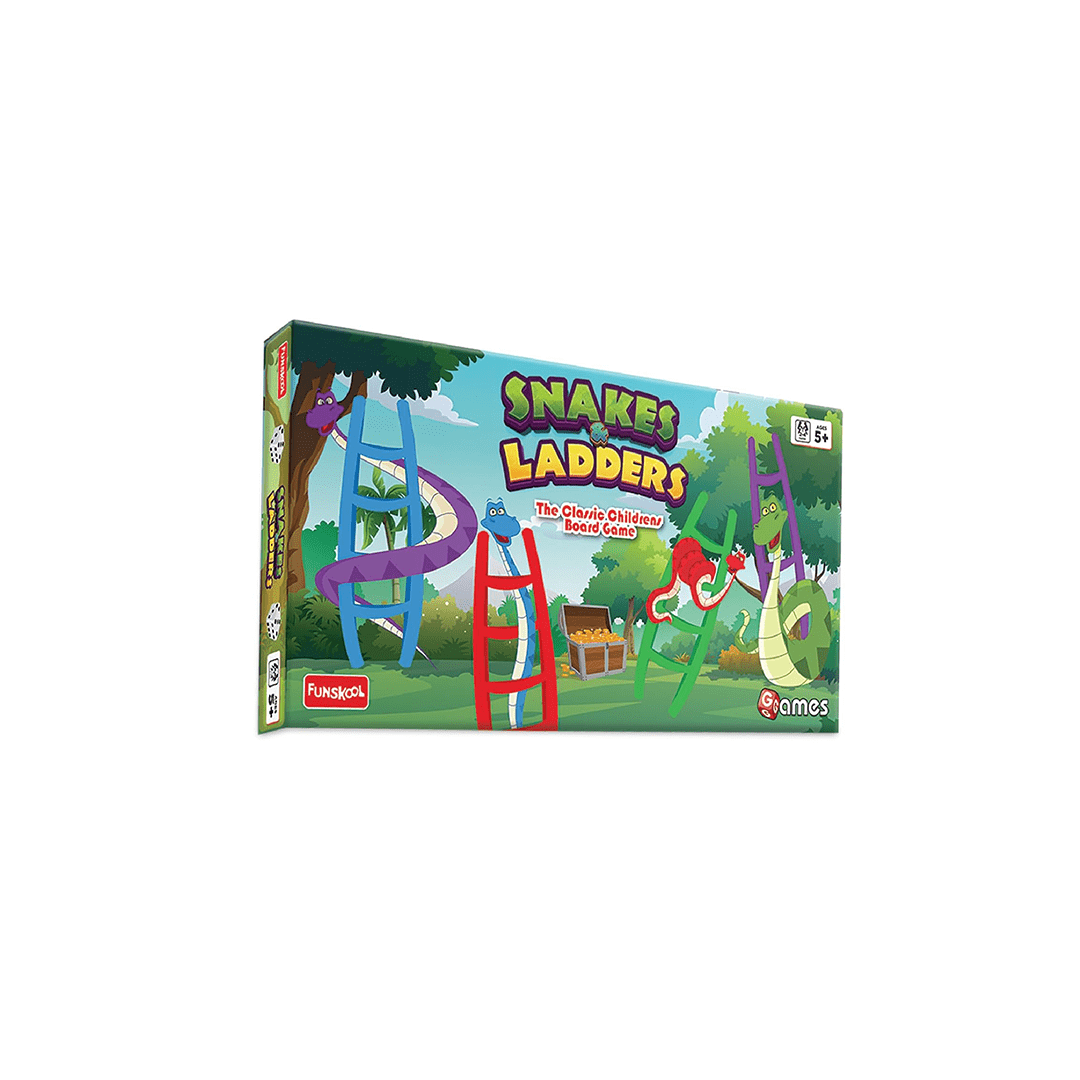 Funskool Toys Funskool Snakes And Ladders Board Game (5 Years+)