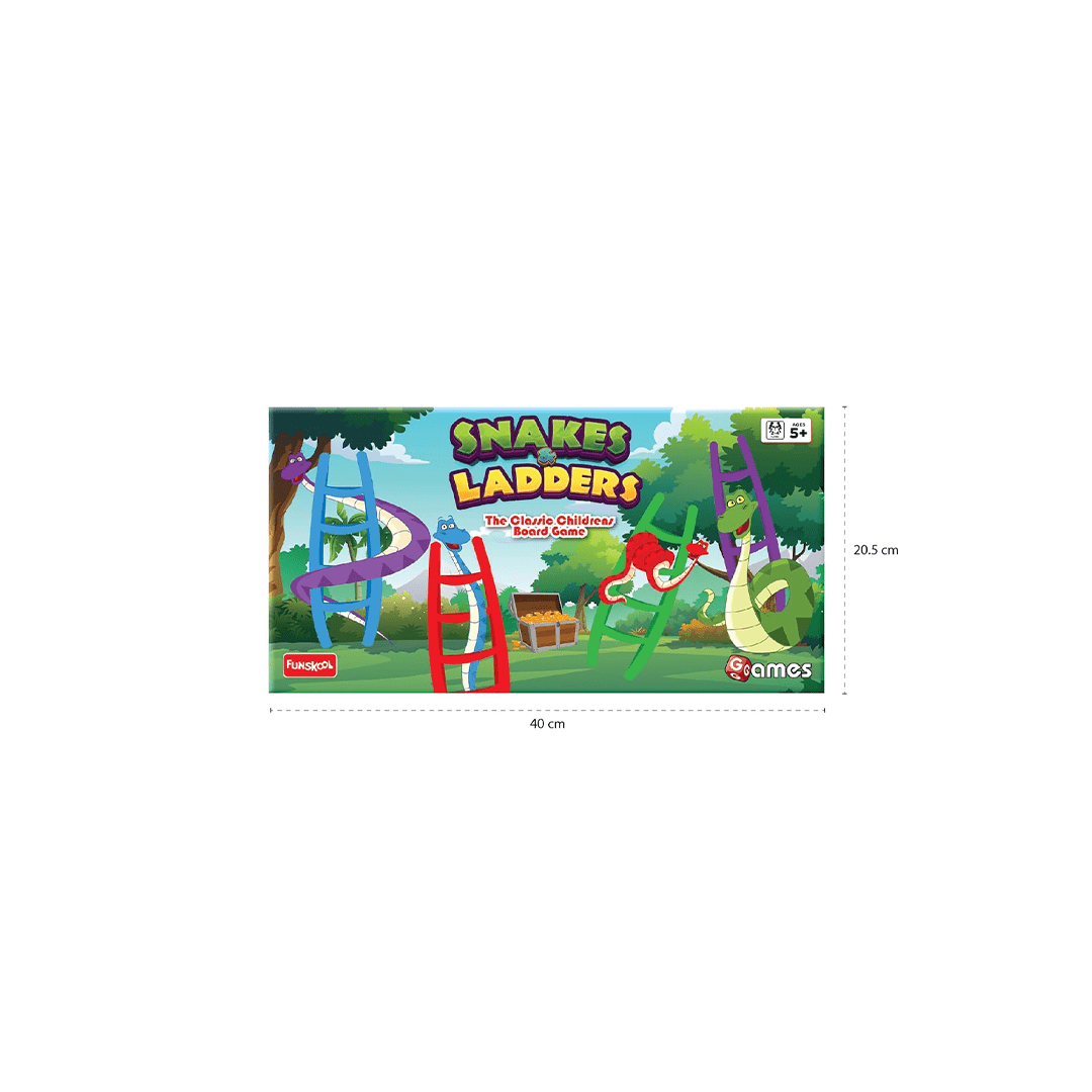 Funskool Toys Funskool Snakes And Ladders Board Game (5 Years+)