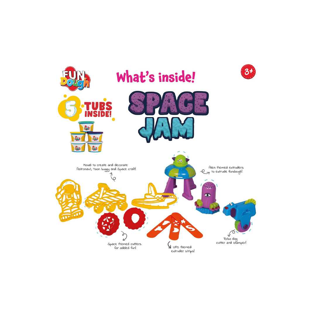 Funskool Craft Kit Funskool Fun Dough Space Jam Mould & Clay Kit (3 Years+)