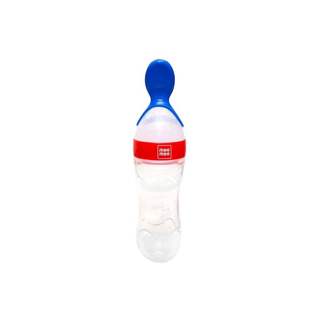 Mee Mee Feeding Products Mee Mee Squeezy Silicone Spoon Food Feeder For Babies (6 - 12 Months)