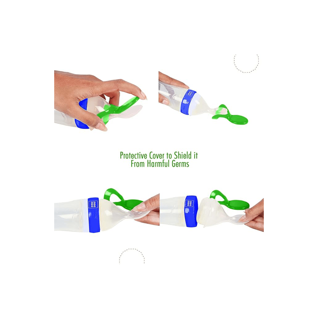 Mee Mee Feeding Products Mee Mee Squeezy Silicone Spoon Food Feeder For Babies (6 - 12 Months)