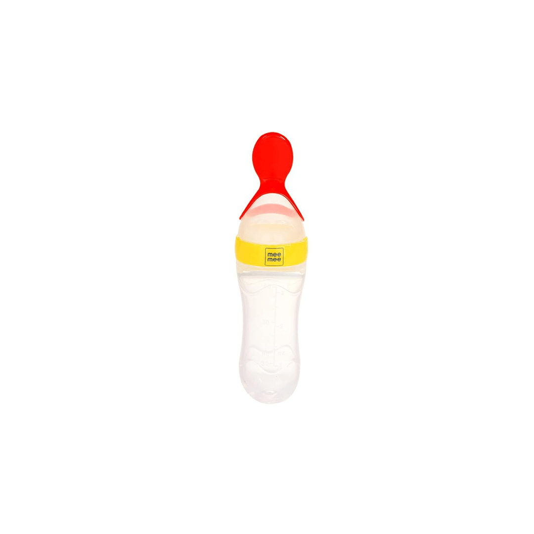 Mee Mee Feeding Products Mee Mee Squeezy Silicone Spoon Food Feeder For Babies (6 - 12 Months)