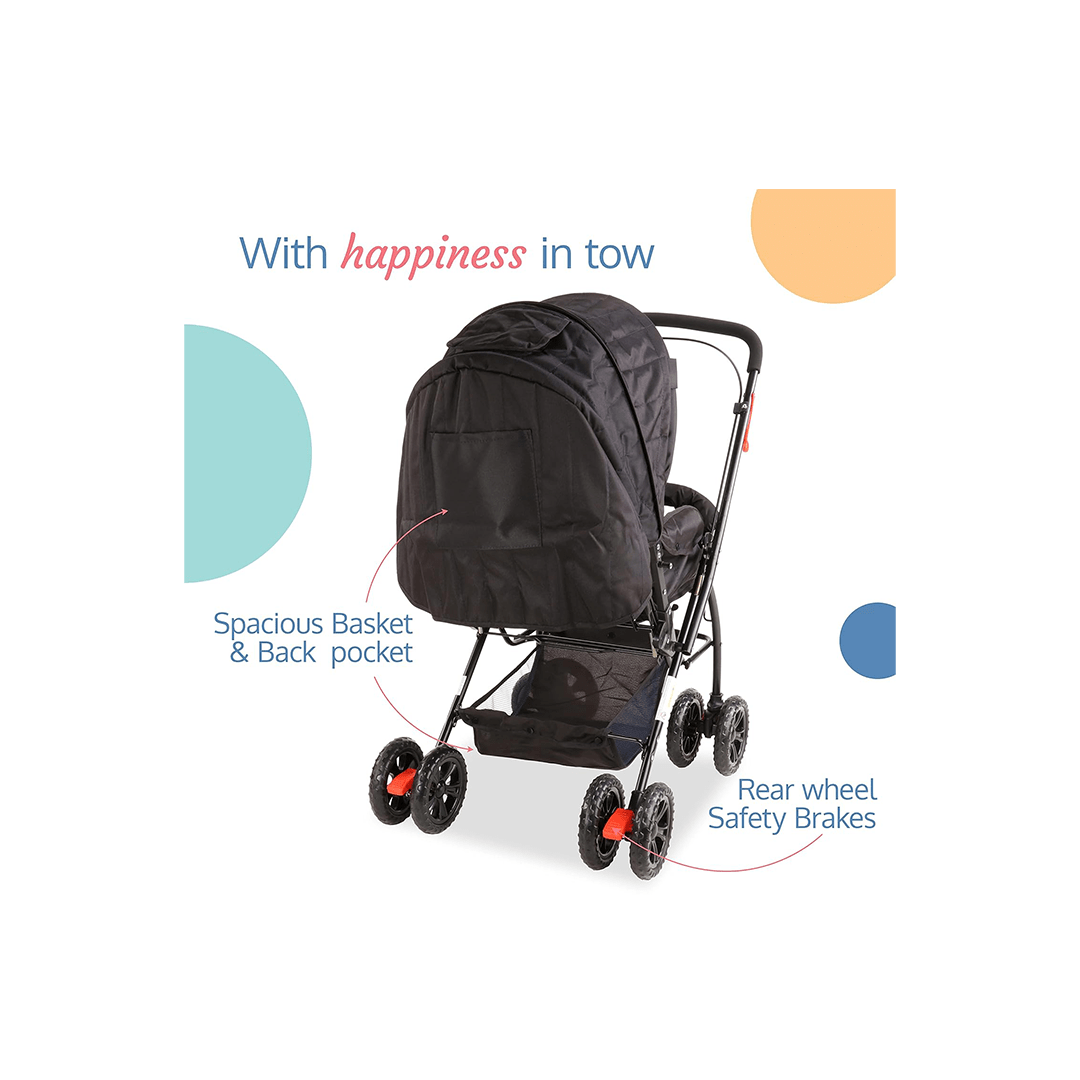 LuvLap Other Gears LuvLap Starshine Baby Stroller Pram for Kids (0-3 Years)