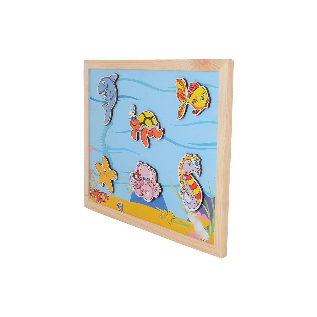 Skillofun Wooden Magnetic Twin Play Tray - Deep Sea - The Magic Lamps