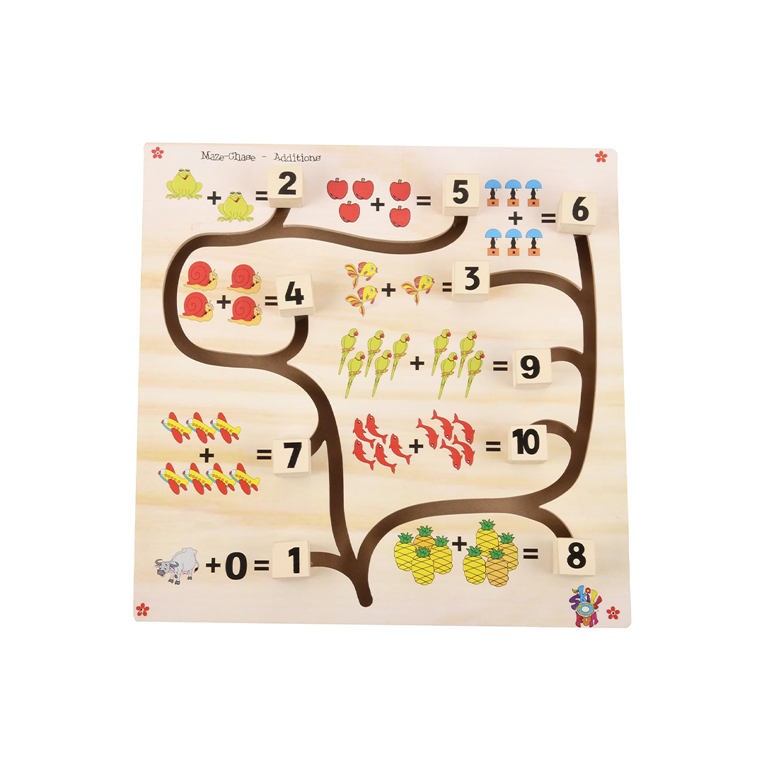 Skillofun Wooden Maze Chase - Additions - The Magic Lamps