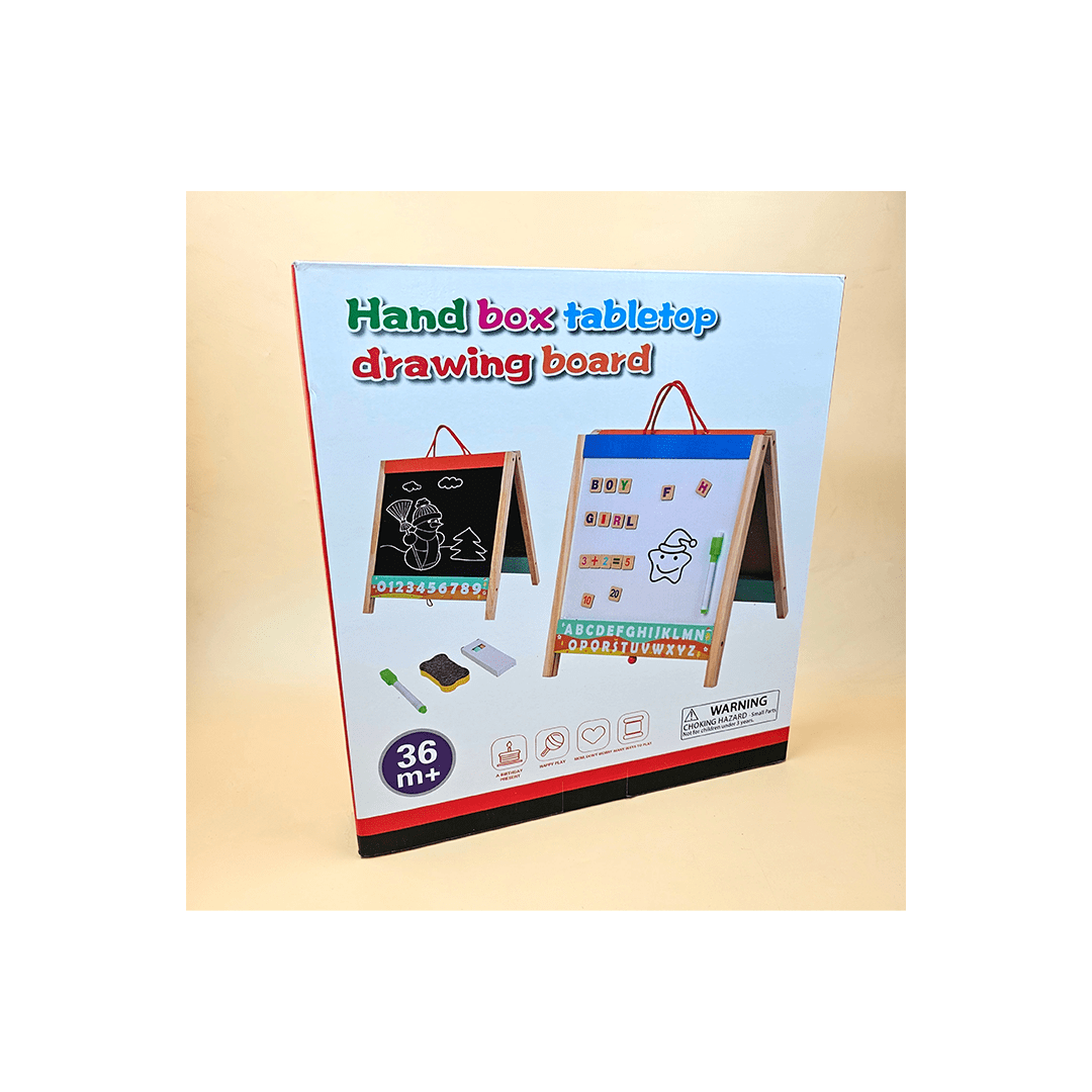Extrokids Art And Craft Kit Extrokids Double Sided Wooden Writing Board (3 Years+)