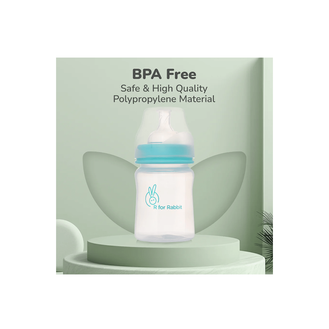 R for Rabbit Feeding Products R for Rabbit First feed 250 ml PP Feeding Bottle (1 Months+)