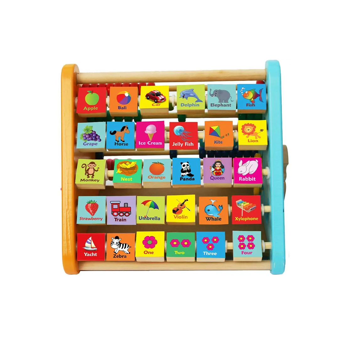 Wooden Activity Triangle For Kids