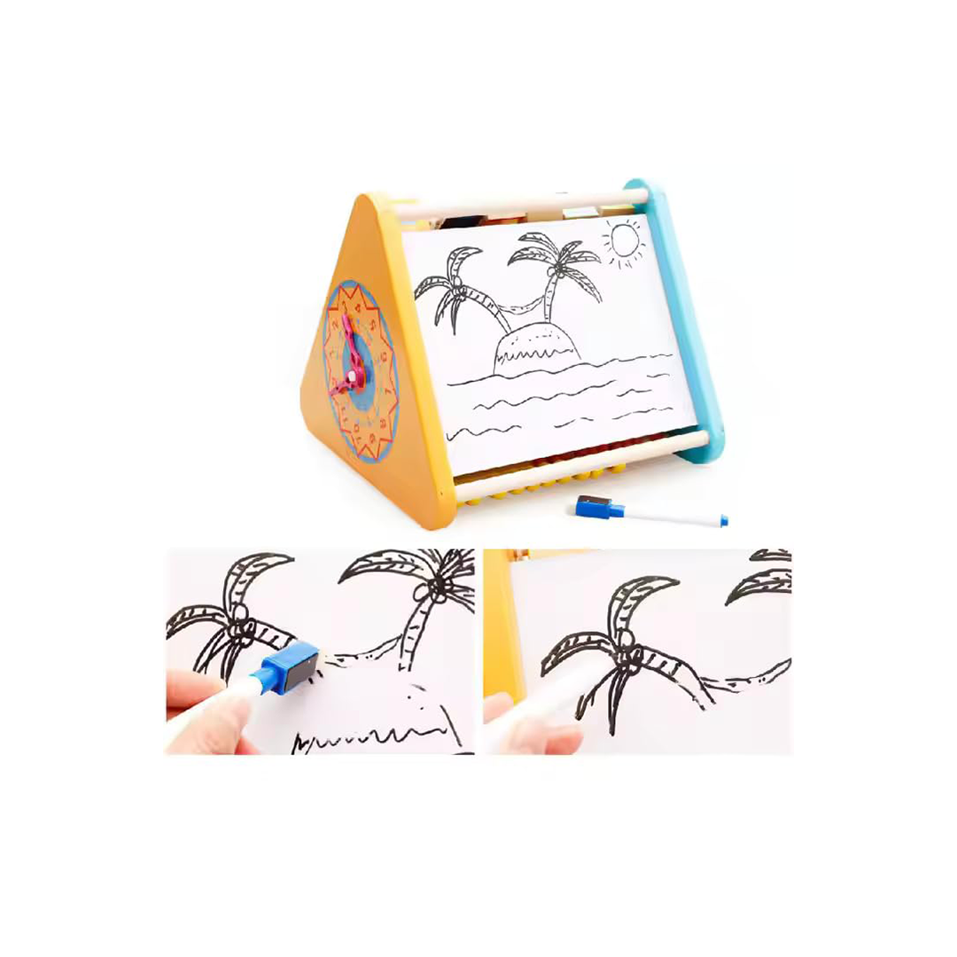 Wooden Activity Triangle For Kids