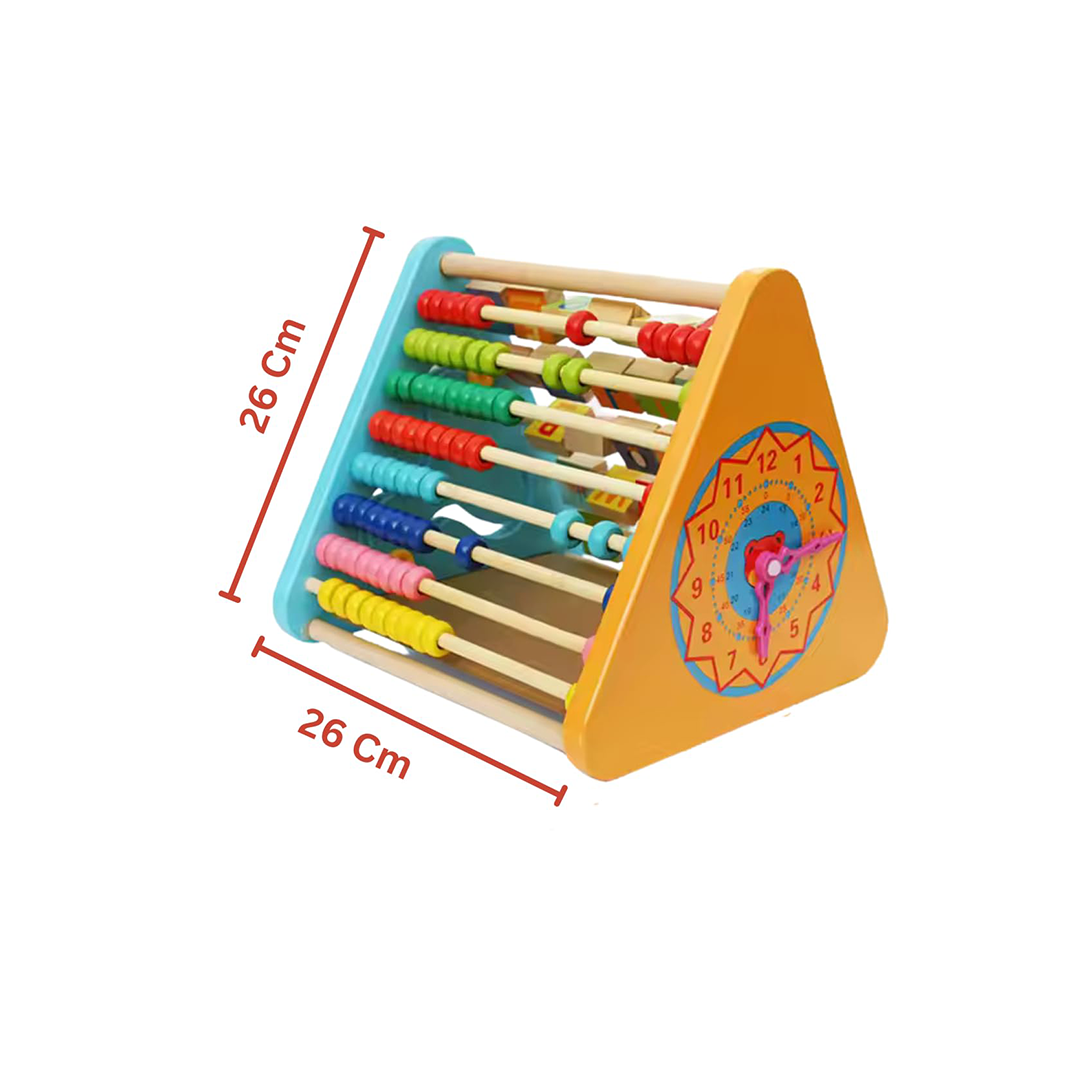 Wooden Activity Triangle For Kids