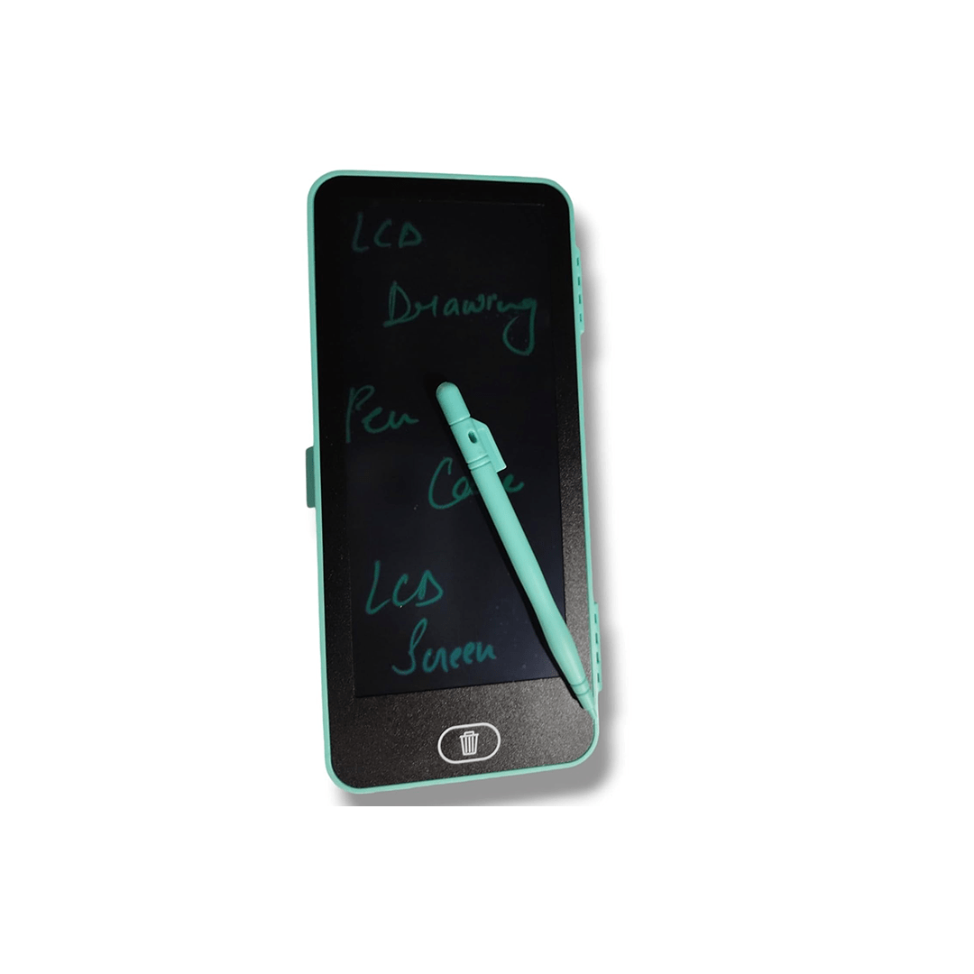 Burani Toys Toys Burani Toys LCD Drawing Pen Case – 11.5 x 21.5 cm, Easy Writing with Eye Protection, Lock Screen, One-Key Erase For Kids