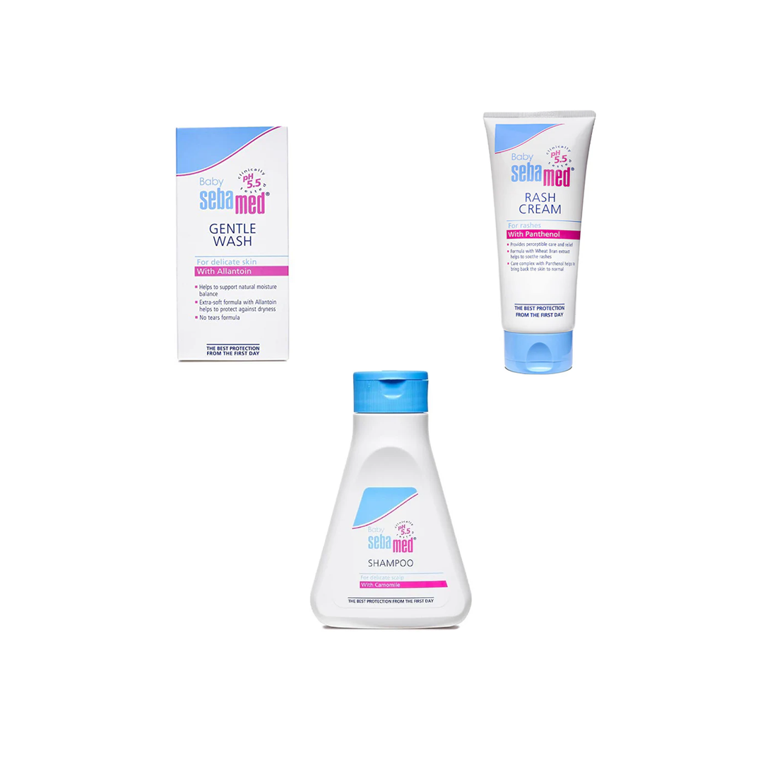 Sebamed Baby Care (Rash Cream| Baby Shampoo| Baby Gentle Wash) For Babies & Kids