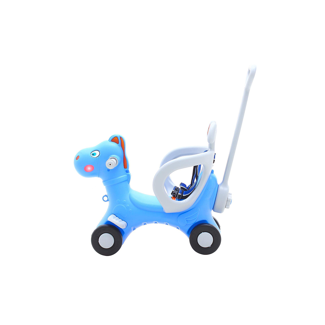 Baan Toys 2 in 1 Baby Horse Rider-Kids Ride-On Push Car for Kids Boys & Girls (1-3 Years) : Development Toys For Little Ones In India