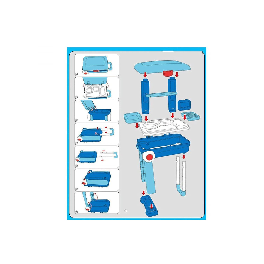 2 in 1 Little Doctor Set Trolley