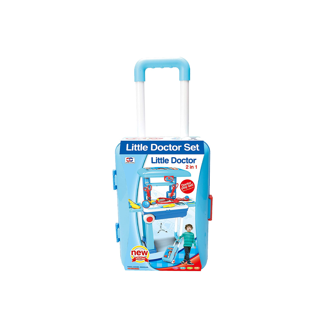 2 in 1 Little Doctor Set Trolley