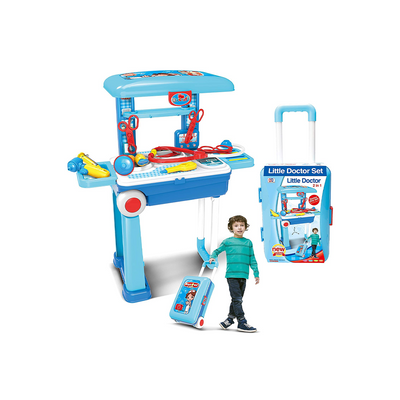 2 in 1 Little Doctor Set Trolley