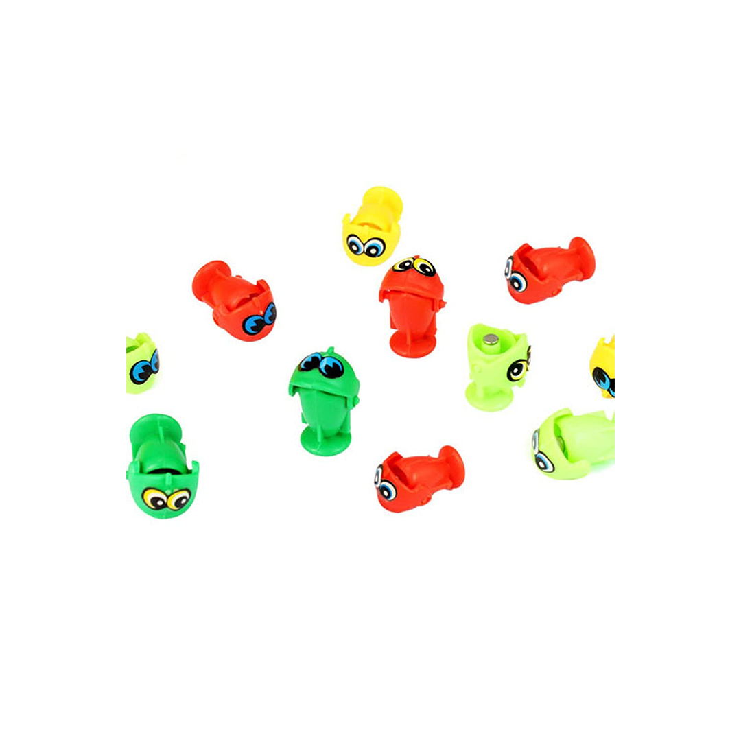 Baan Toys 32 Pieces Magnetic Fish Catching Game Fishing Game with Music with 4 Rotating Fish Ponds with 4 Magnetic Sticks (3 Years+) : Development Toys For Little Ones In India