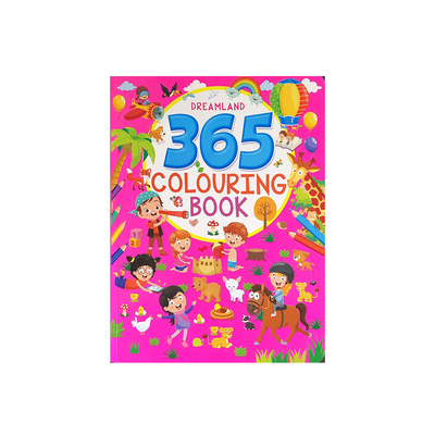 Dreamland 365 Colouring Book for Kids - Painting and Drawing Book with 368 Big Pictures (2 Years+) : Development Toys For Little Ones In India