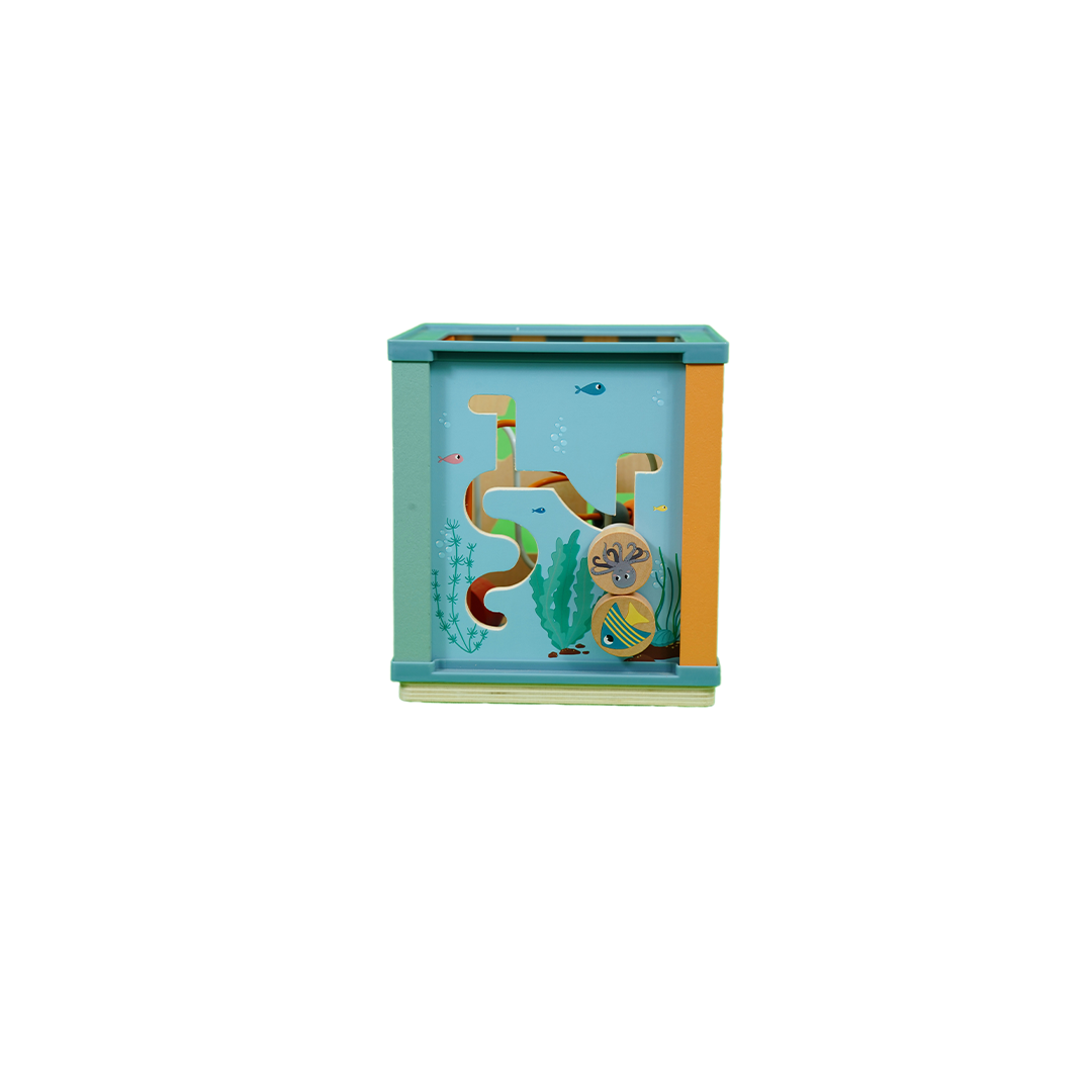 Baan Toys Ocean 5 in 1 Activity Cube (2 Years+)