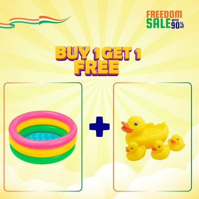 Intex Baby Bath Tub Multi Color For Kids (3 Years+)