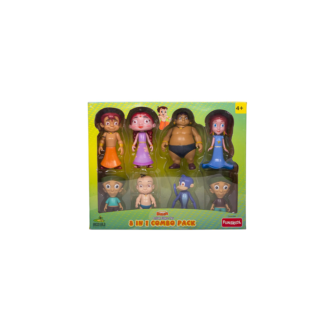 Funskool 8-In-1 Combo Pack Chhota Bheem & Friends (4 Years+) : Development Toys For Little Ones In India