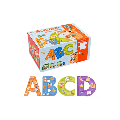 The Clever Clogs Alphabet Jigsaw Puzzle (3 Years+) : Development Toys For Little Ones In India