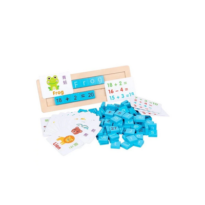 Extrokids Alphanumeric Teaching Aids (3 Years+) : Developments Toys For Little Ones in India 