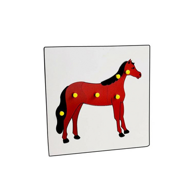 Skillofun Animal Puzzles with Cabinet