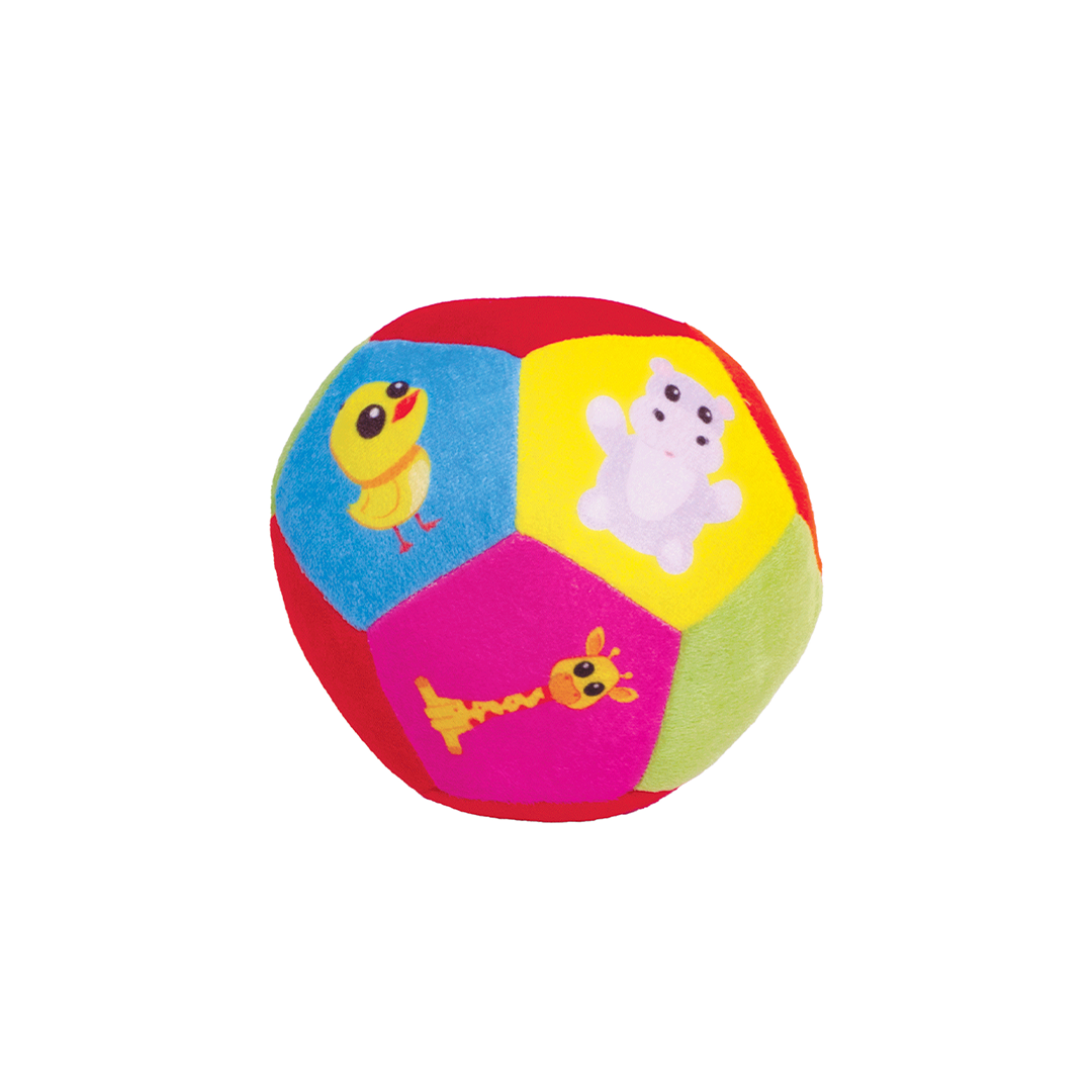 Funskool Giggles Animal Soft Ball Toy Multicolor - Diameter 15 cm: Development Toy for Little Ones in India