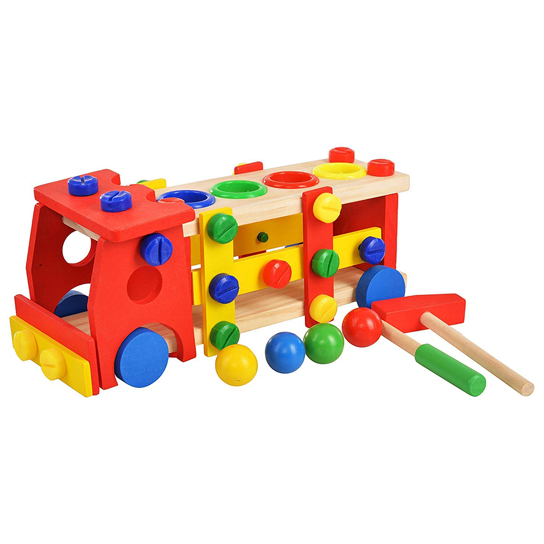 The Clever Clogs Assembly Screw Truck (3 Years+) : Development Toys For Little Ones In India