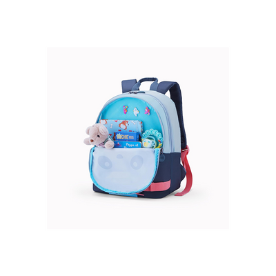 American Tourister Yoodle 4.0 Panda Black, Kids Activity Backpack,Age 2-4 Years, 2 Full Compartments 10 Ltrs Capacity - Unisex