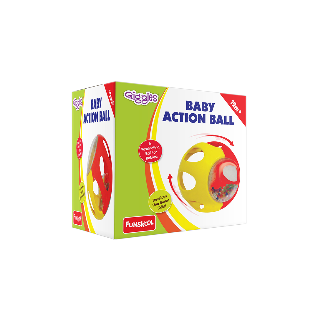 Funskool Giggles Baby Action Ball : Development Toy for Little Ones in India