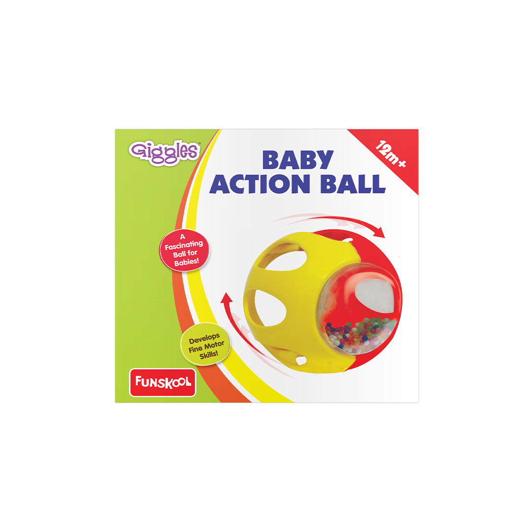 Funskool Giggles Baby Action Ball : Development Toy for Little Ones in India