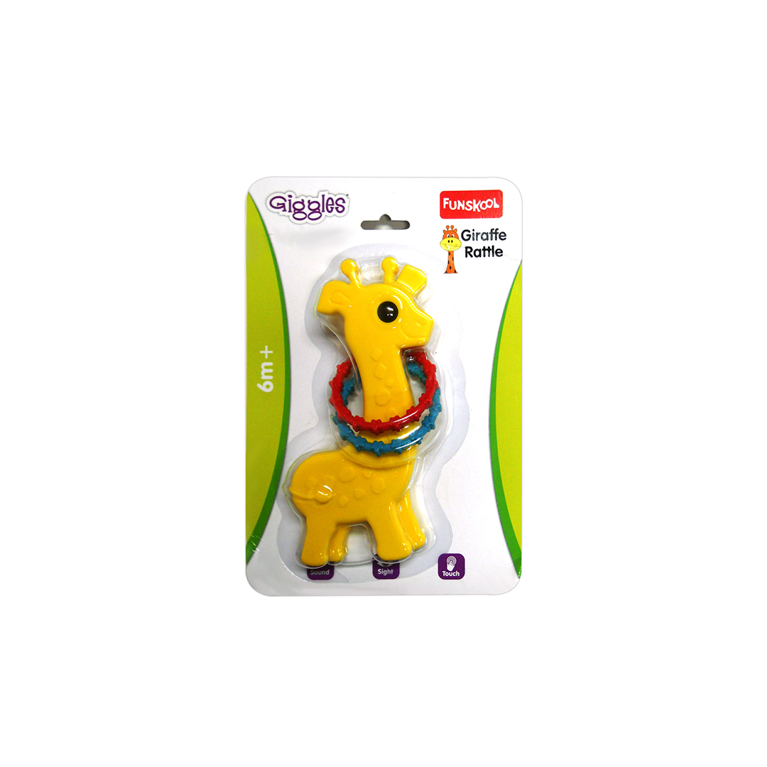 Funskool Giggles Baby Giraffe Rattle: Development Toy for Little Ones in India