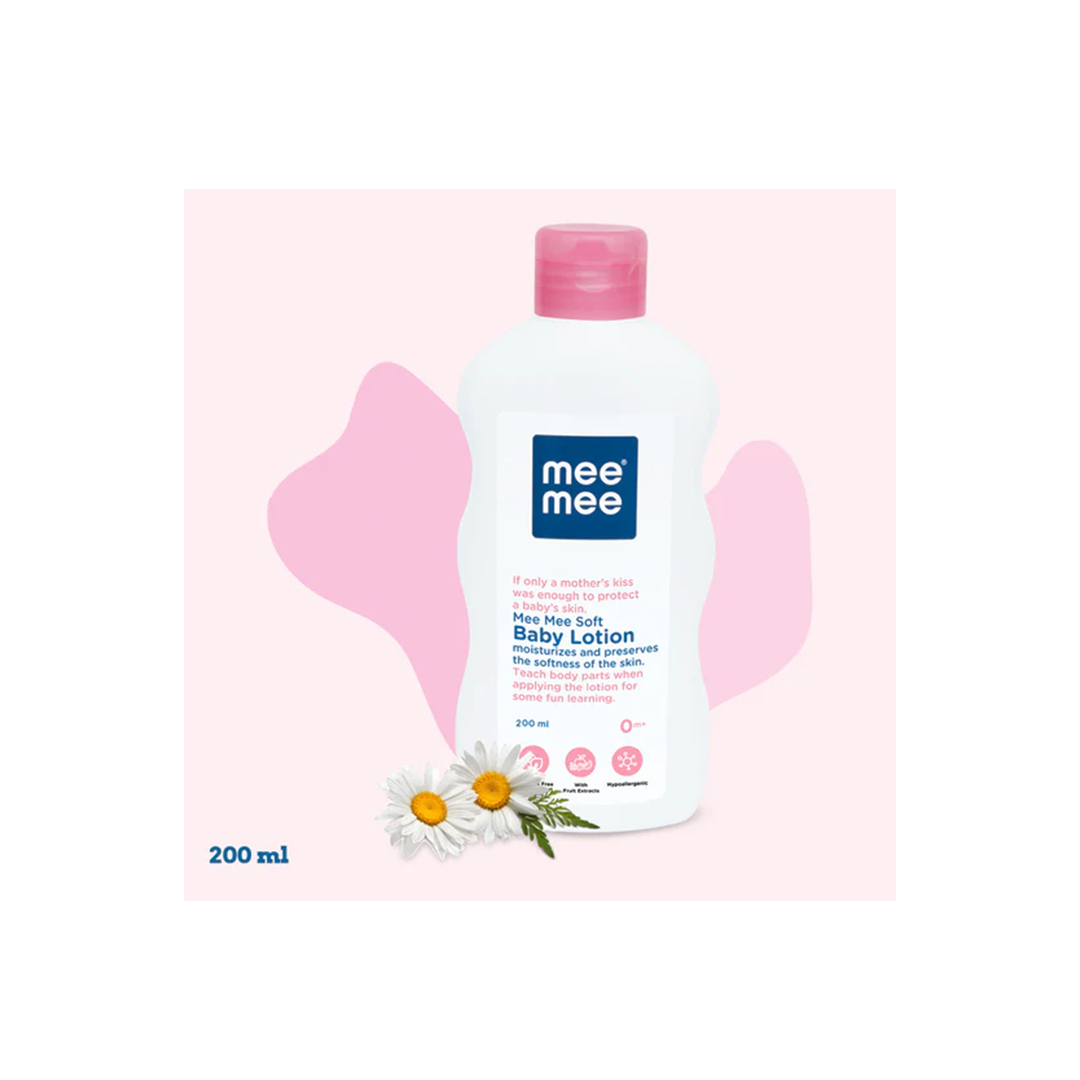 Mee Mee Soft Moisturizing Baby Lotion with Fruit Extracts( 1 Month+)