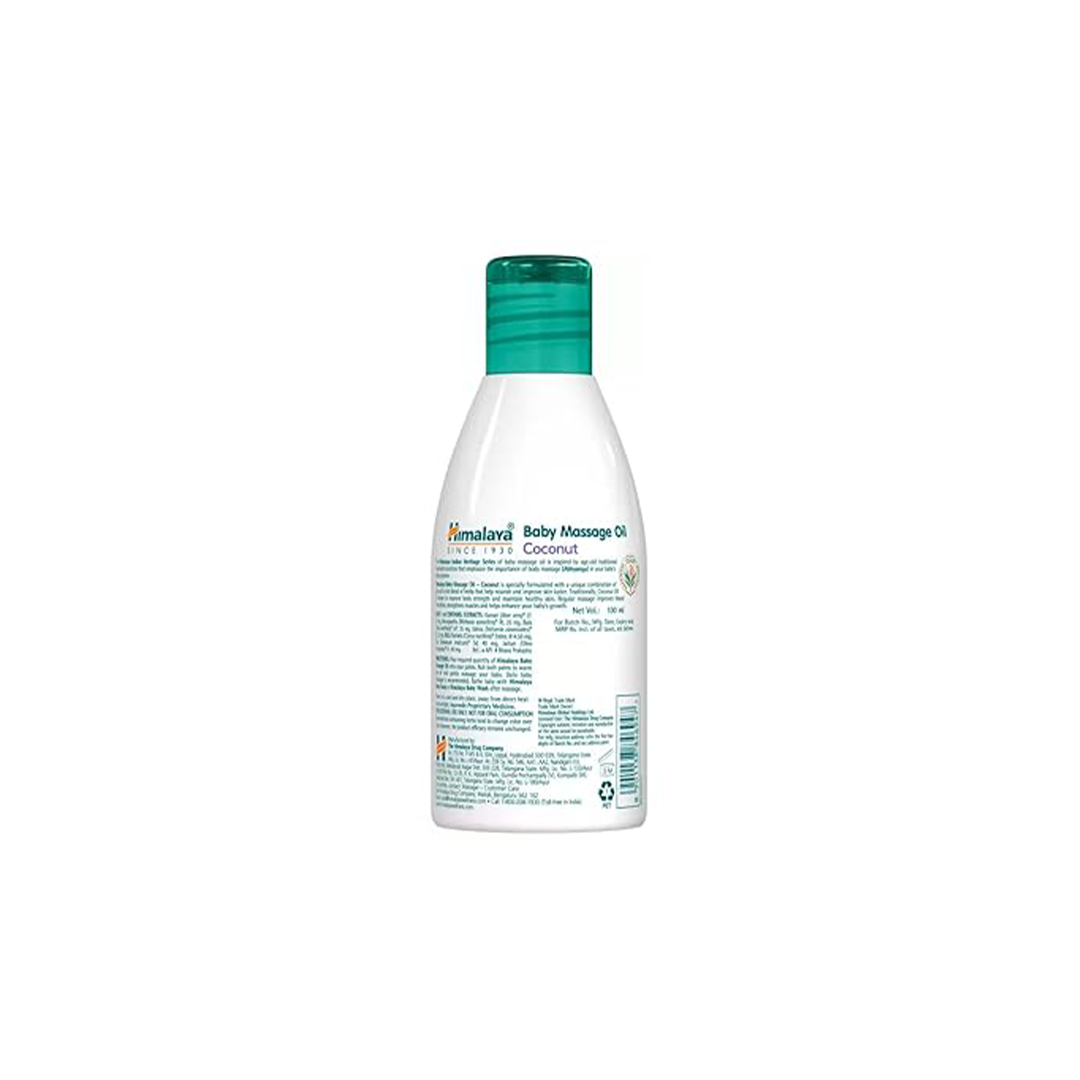 Himalaya Baby Massage Oil Coconut (0-24 Months)