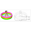 Intex Baby Bath Tub Multi Color For Kids (3 Years+)