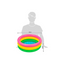 Intex Baby Bath Tub Multi Color For Kids (3 Years+)
