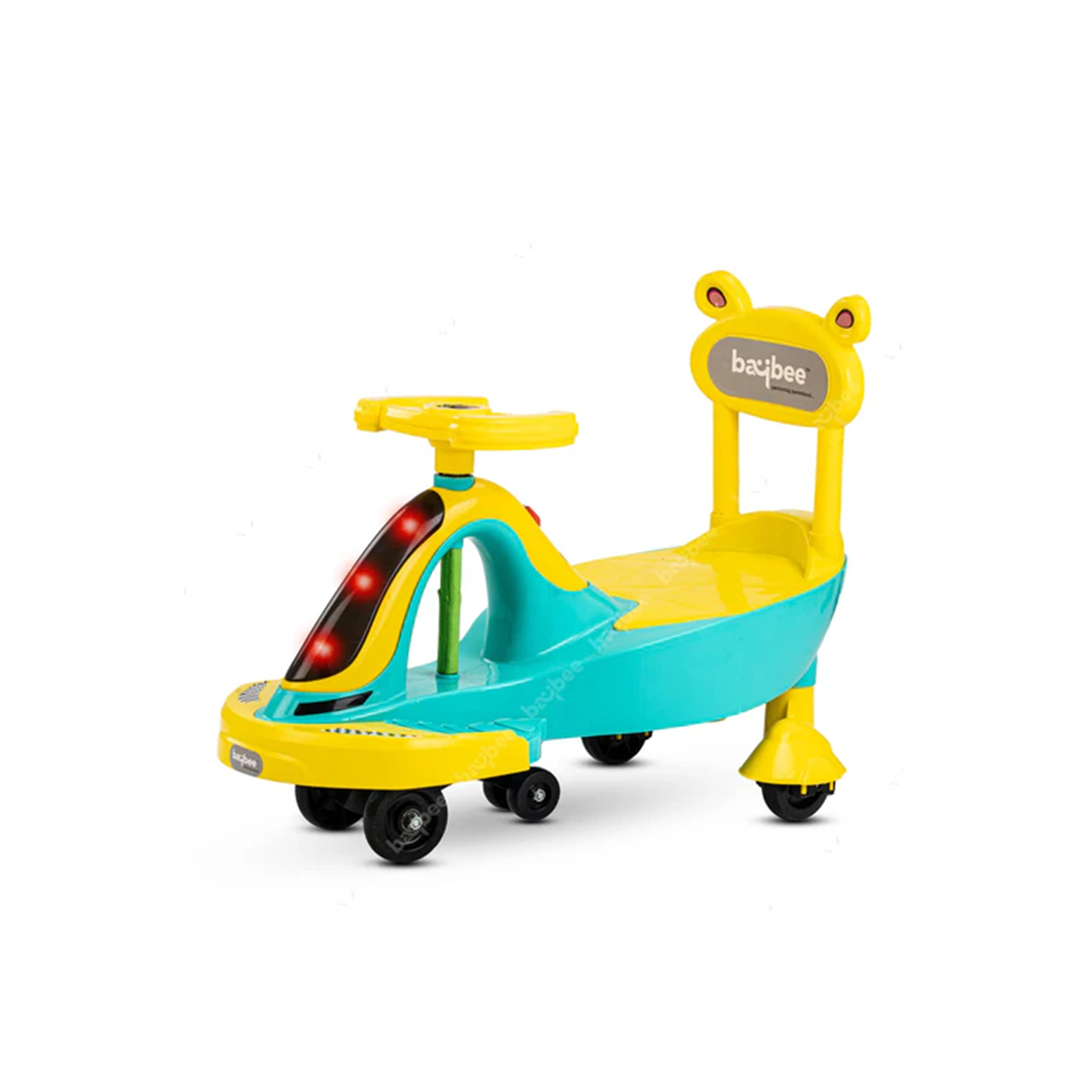 Baybee Nexus Magic Swing Cars for Kids Twister Magic Car for Kids with LED Light(1-3 Years): Developments Toys For Little Ones in India 