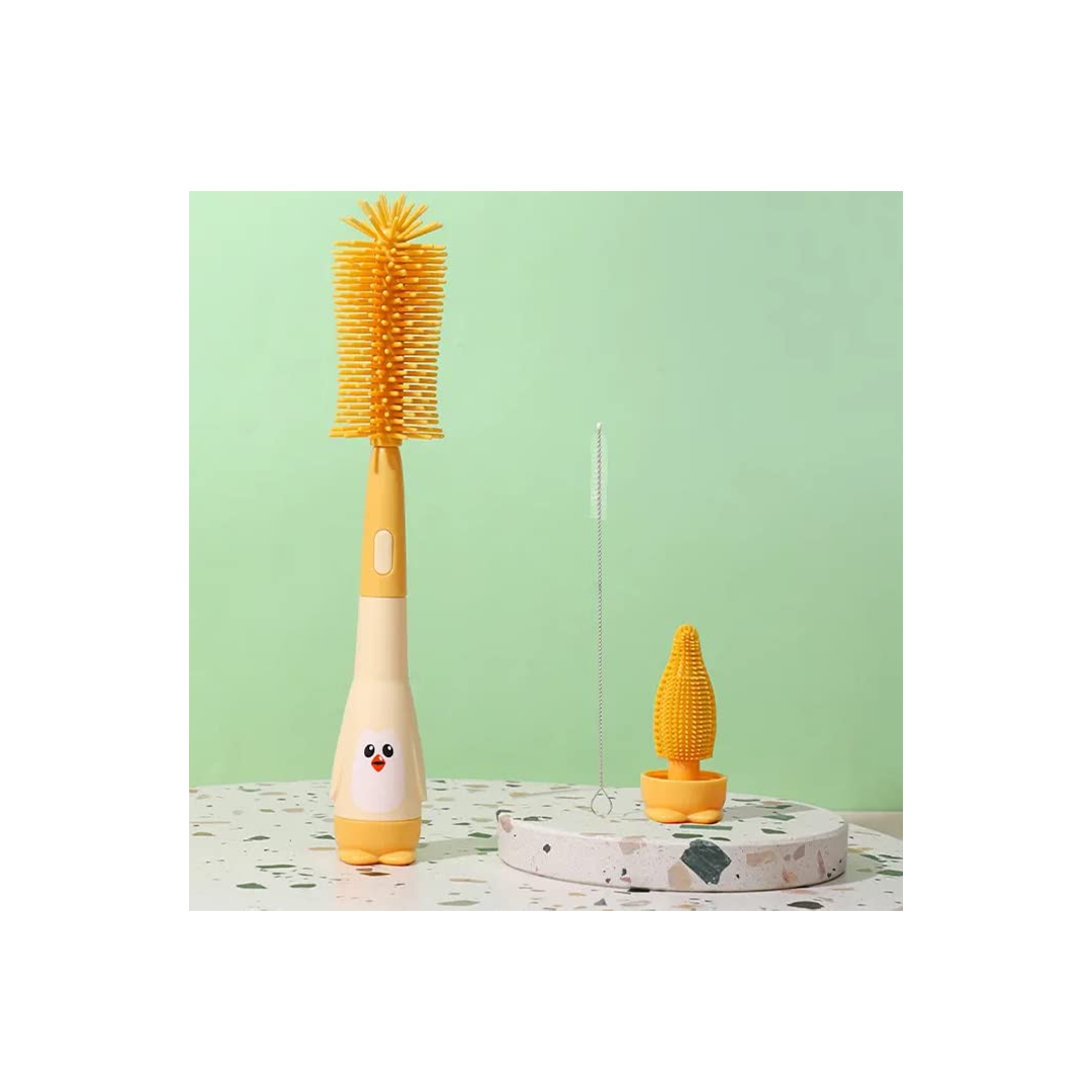 Baan Toys 3 in 1 Silicone Scratch Free Bottle Cleaning Brush