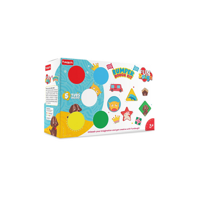 Funskool Fun Dough Bumper Dough Kit (3 Years+) : Development Toy for Little Ones in India