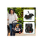 LuvLap 4-in-1 Baby Car Seat & Carry Cot with Canopy, Convertible to Car seat, Rocking Chair (0-6 Months)