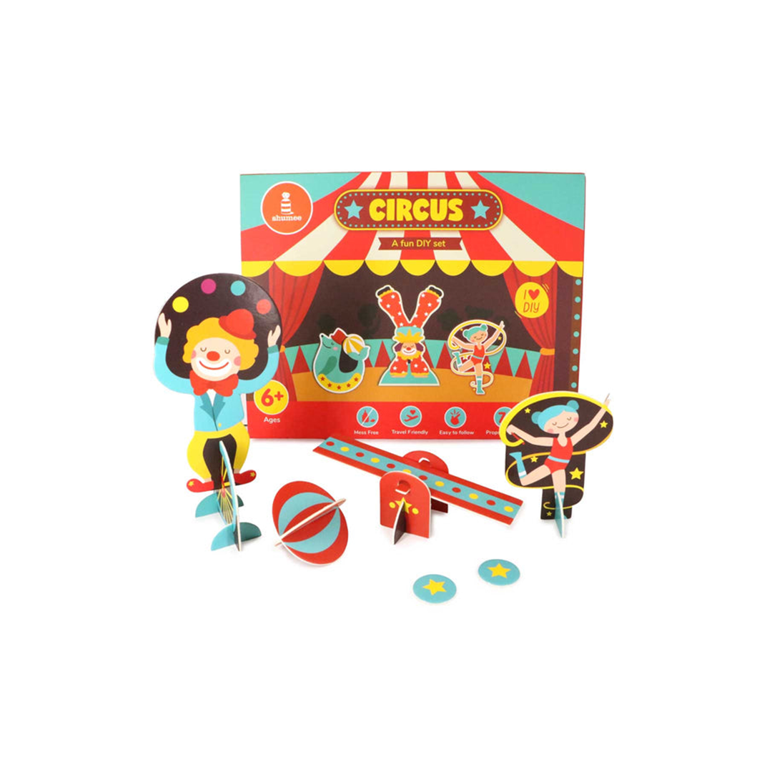 Shumee DIY Circus 3D Activity Box - 6 Years+ : Engaging Development Toy for Little Ones in India