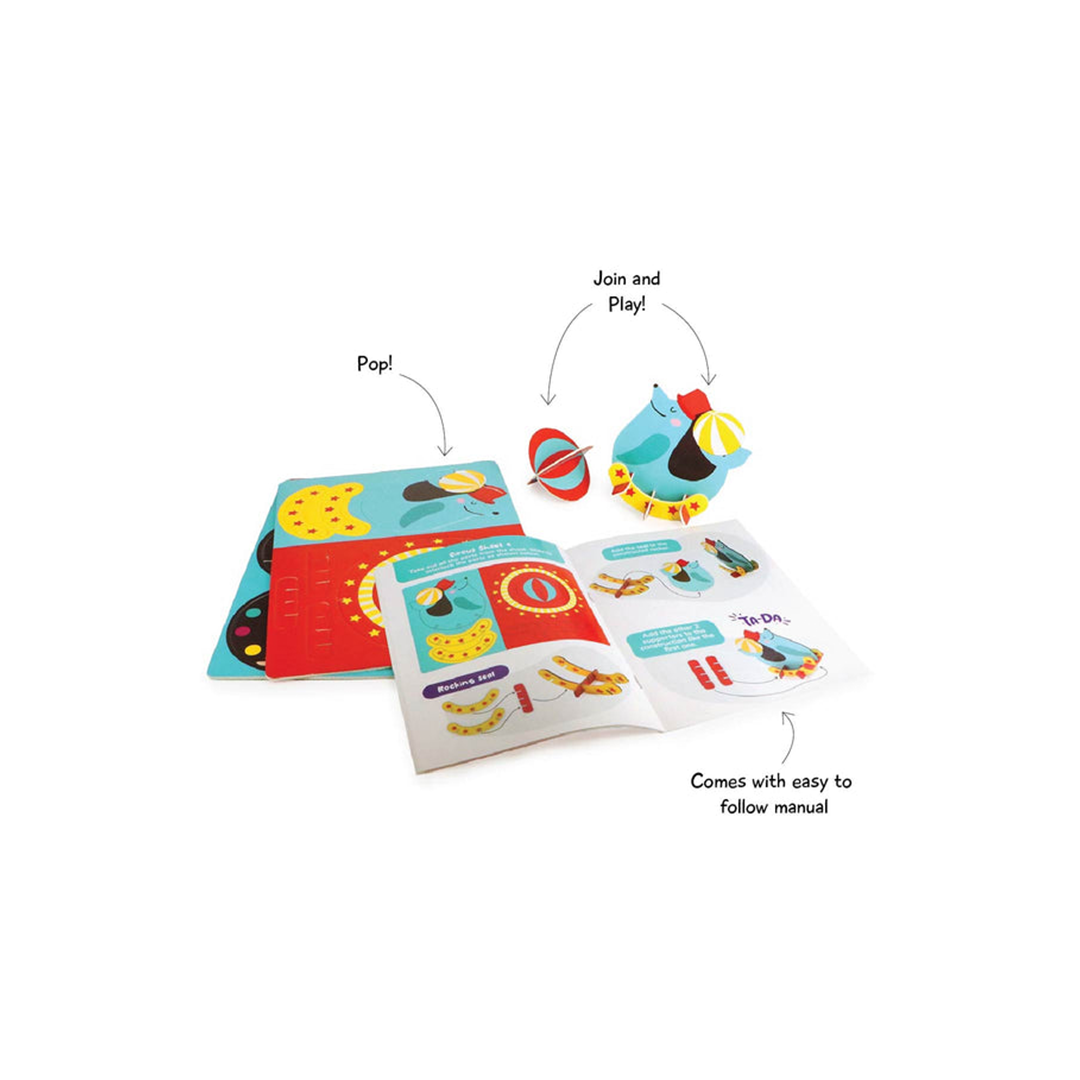 Shumee DIY Circus 3D Activity Box - 6 Years+ : Engaging Development Toy for Little Ones in India