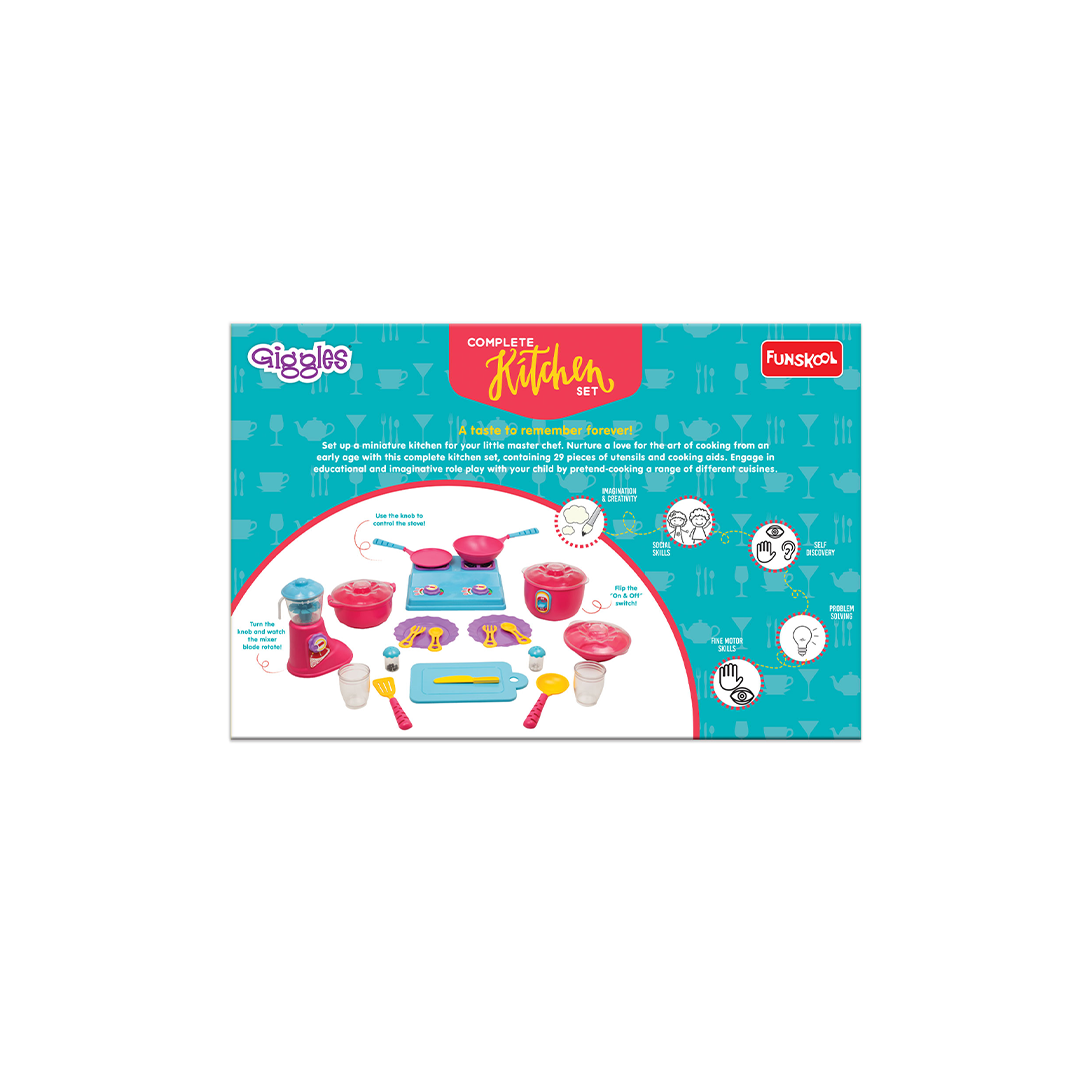 Funskool Giggles Complete Kitchen set : Development Toy for Little Ones in India